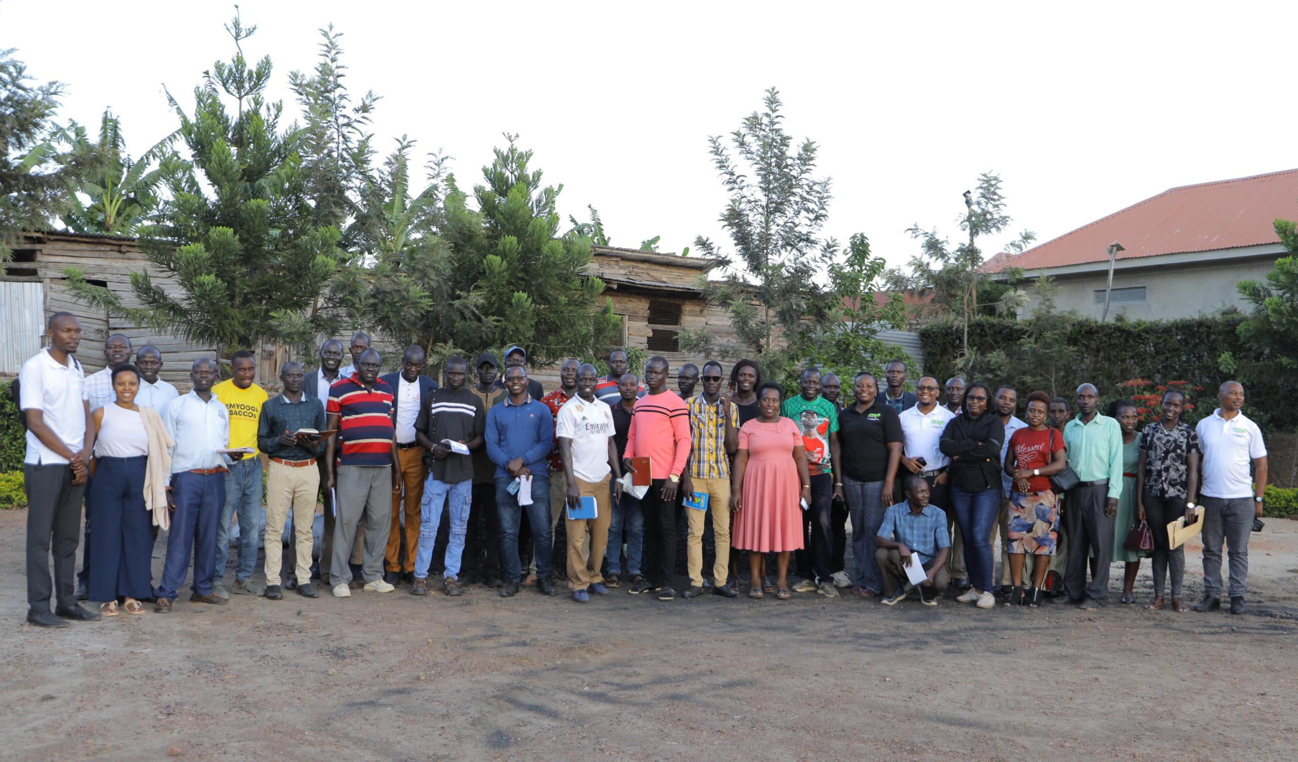 Emyooga Exchange Visits Group Photo