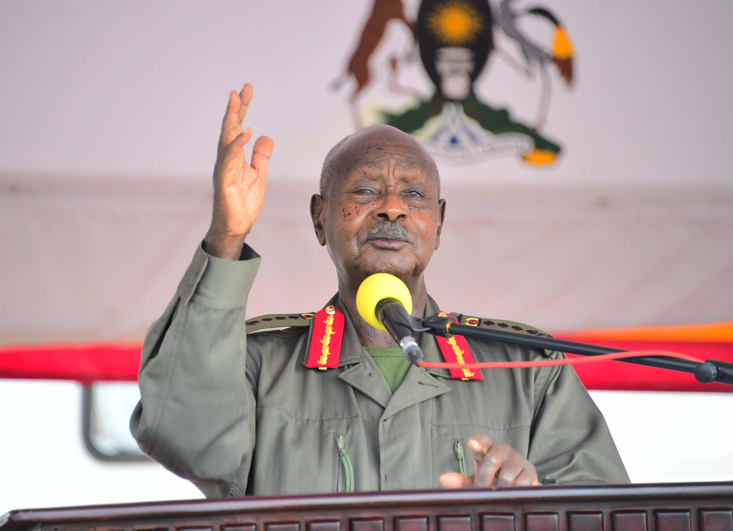 PRESIDENT MUSEVENI COMMENDS ON UPDF BILL