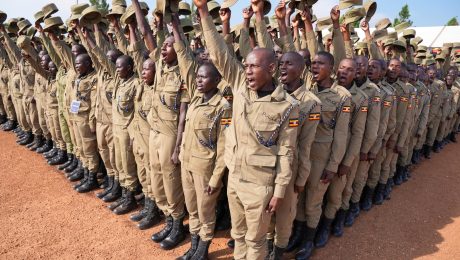 25th Passout of probational police constables & 3rd induction of Immigration officers – Kabalye – 08
